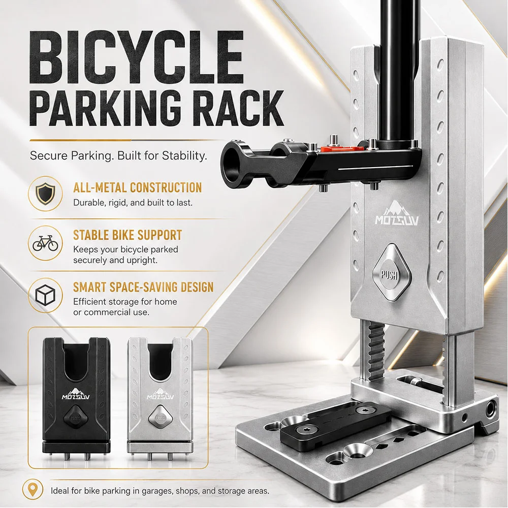 2-4PCS Aluminum alloy Bicycle Side Stand Parking Rack Convenient Frame Mount Rear Kickstand for Lightweight bike Child's Bicycle