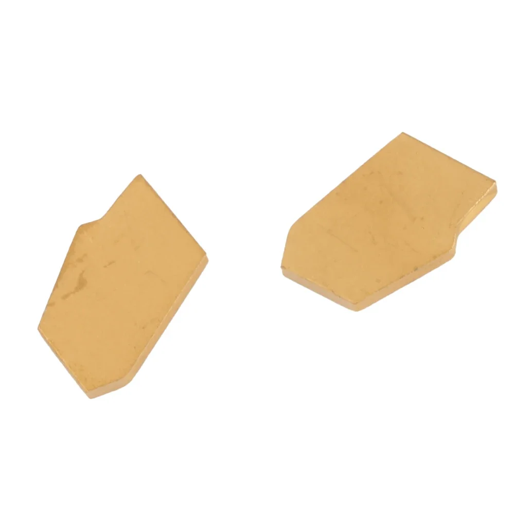 

Inserts SP200 Blade With Cvd Coating 10pcs Cut-Off Carbide For Cast Iron For SPB26-2 SPB32-2 Gold New High Quality