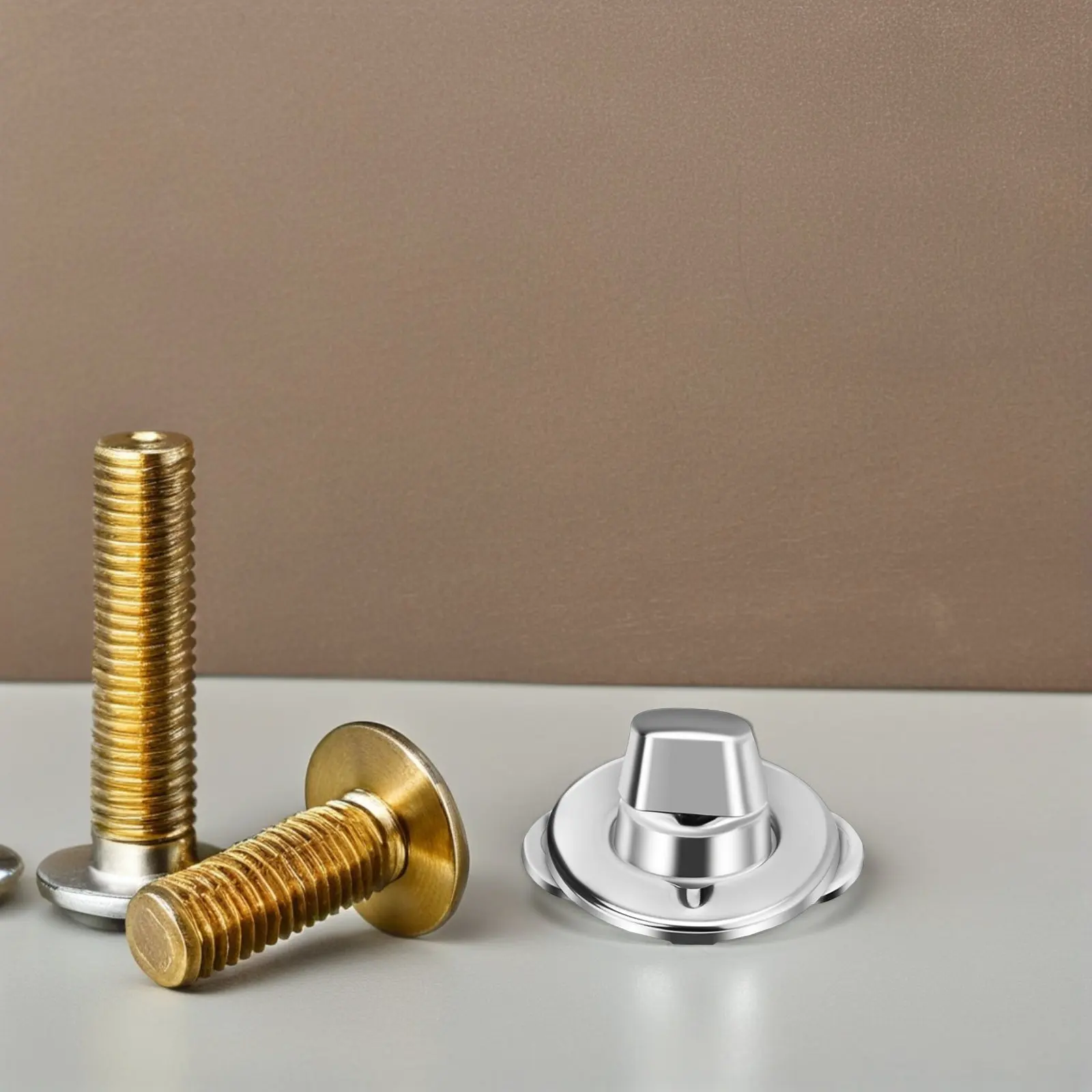 

40Set Turn Lock Fasteners Secure Lock Canvas Marine Fastener Eyelet Stud Mounting Screws for Outdoor Rv Sailboats Tarps