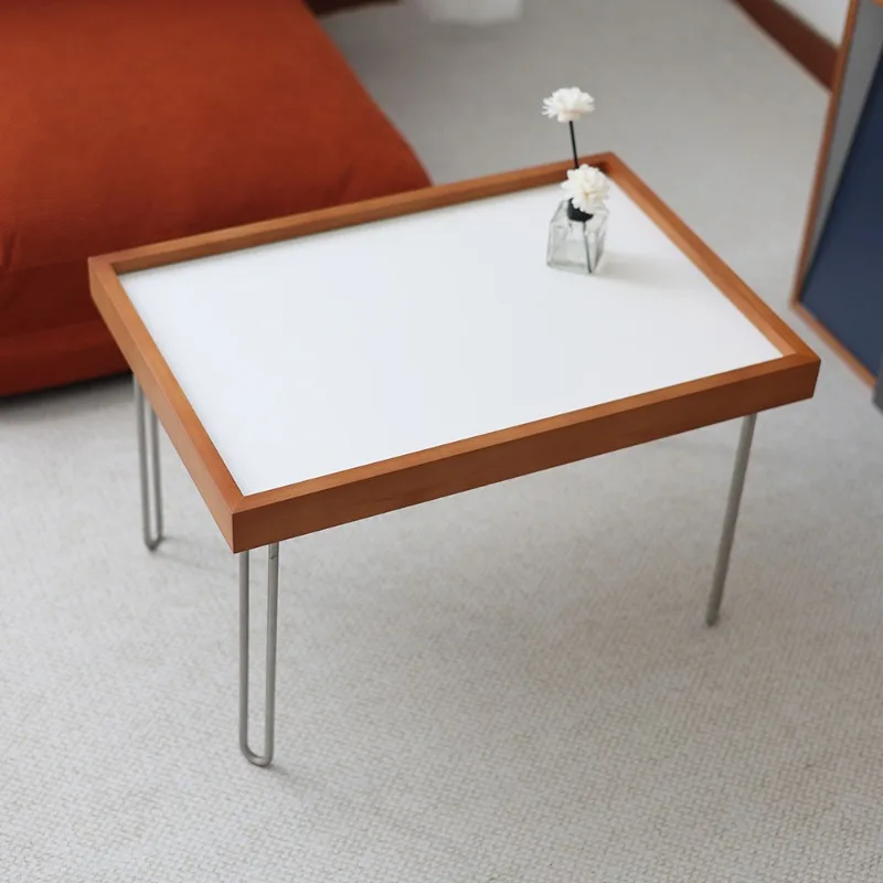 

Bauhaus medieval solid wood small coffee table, living room home sofa side table,