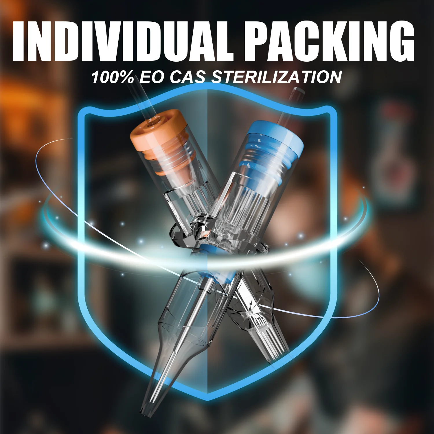 

KVM 10PCS Disposable Tattoo Cartridge Needle RL/RM Series Professional Tattoo Supplies Suitable for Universal Tattoo Machine Pen