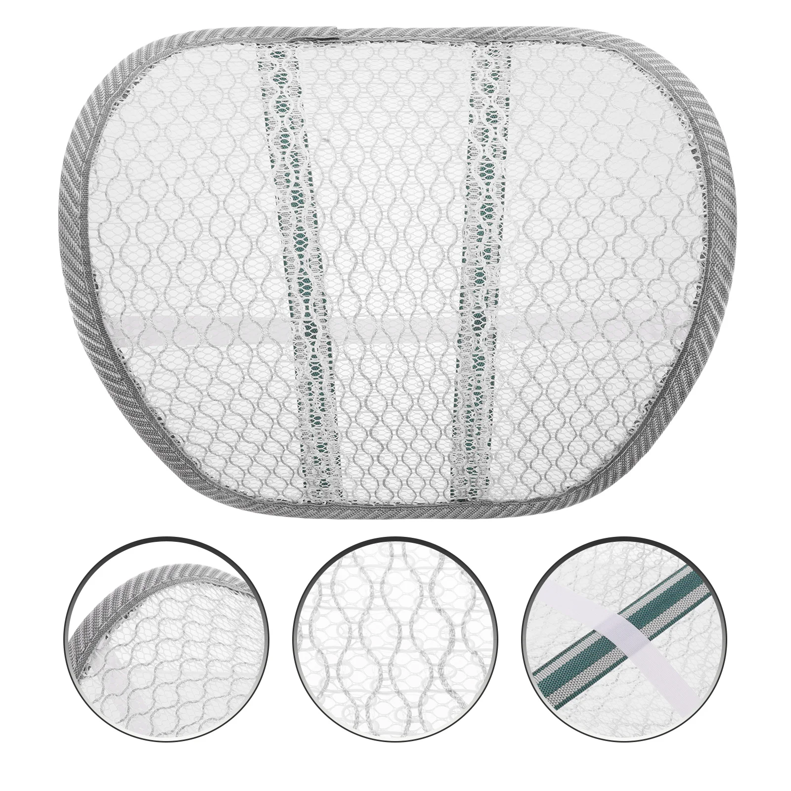 

Lumbar Support Pillow Breathable Car Back Cushion For Driver Ergonomic Office Home Use Waist Support Pad Driving Seat