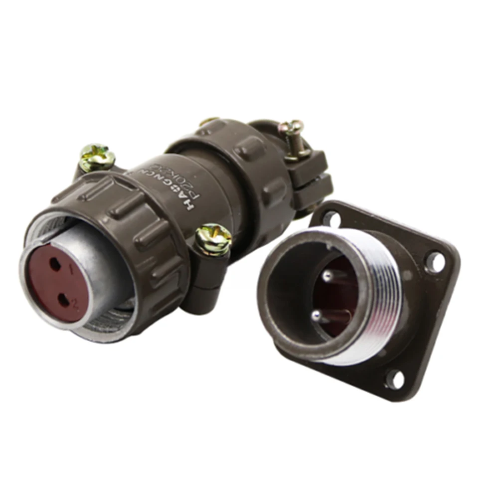 

Металлический авиационный разъем P20K6Q, 27-контактный с фланцем для монтажа на панели M20 для использования в соединениях промышленного электрооборудования