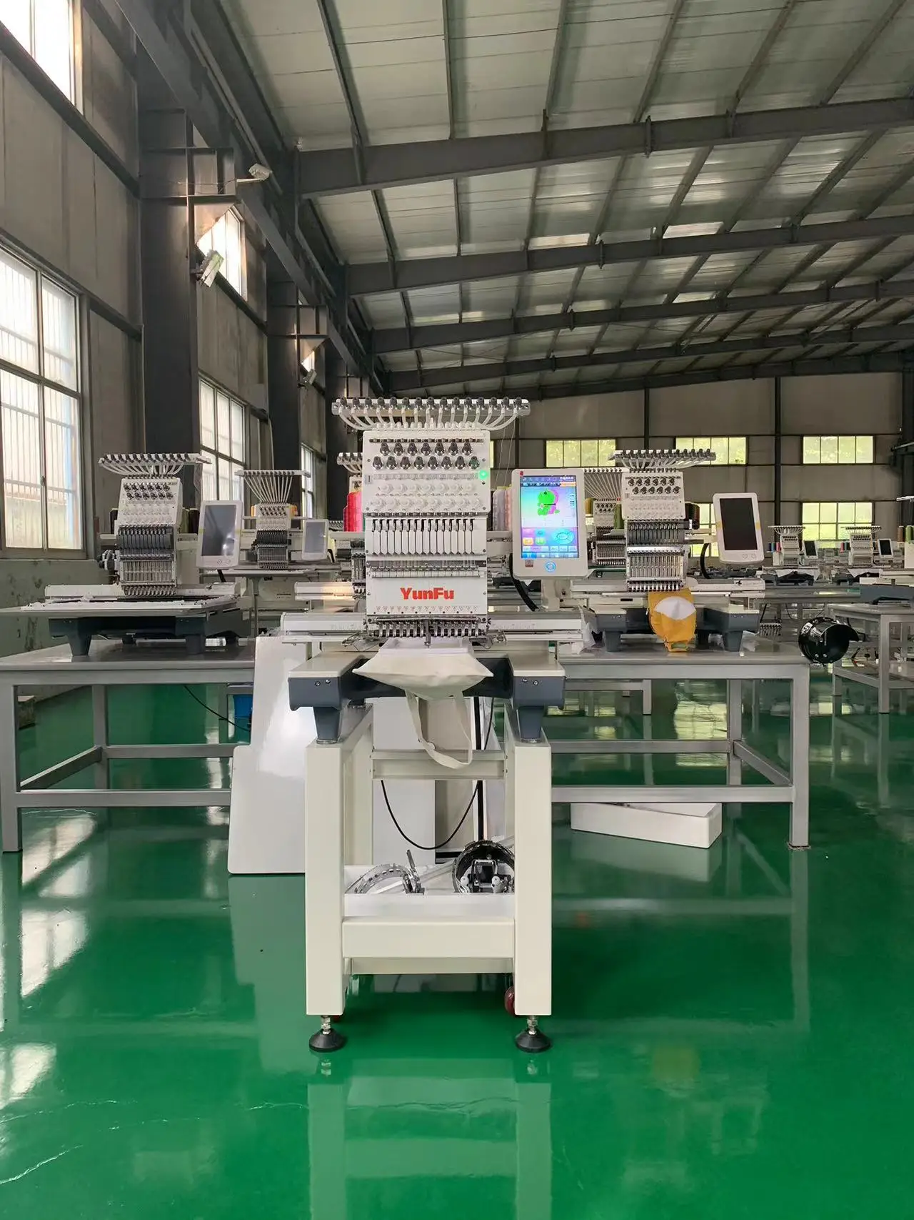 China Best Embroidery Machine  High Speed High Quality Embroidery Machine Single  Head for Cap Tshirt Flat 3D Logo in Hot Sale