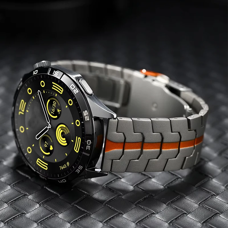 20mm 22mm Titan Armband Für Huawei Uhr 5 GT5/4 4/3Pro 42 46mm Edelstahl Armband für Amazfit Balance GTR4/3/2 Armband