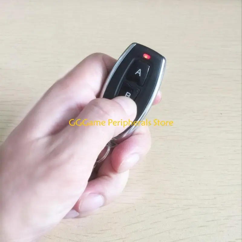 U55B 433Mhz Wireless RF Switch 2-button Remote Control Switch for Garage Door Curtain
