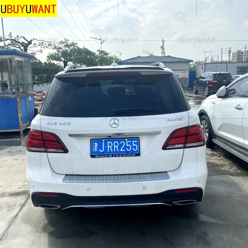 For Mercedes-Benz GLE Grade ML-Class W166 2014-2018 GLE350 400 ML350 400 Rear Roof Lip Spoiler Universal Hatchback Car Tail Wing