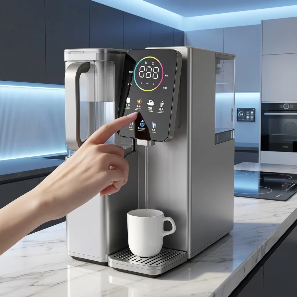 Countertop RO Water Dispenser Smart TDS Display Compressor Cooling Touch Screen for Home, Hotel and Commercial OEM ODM