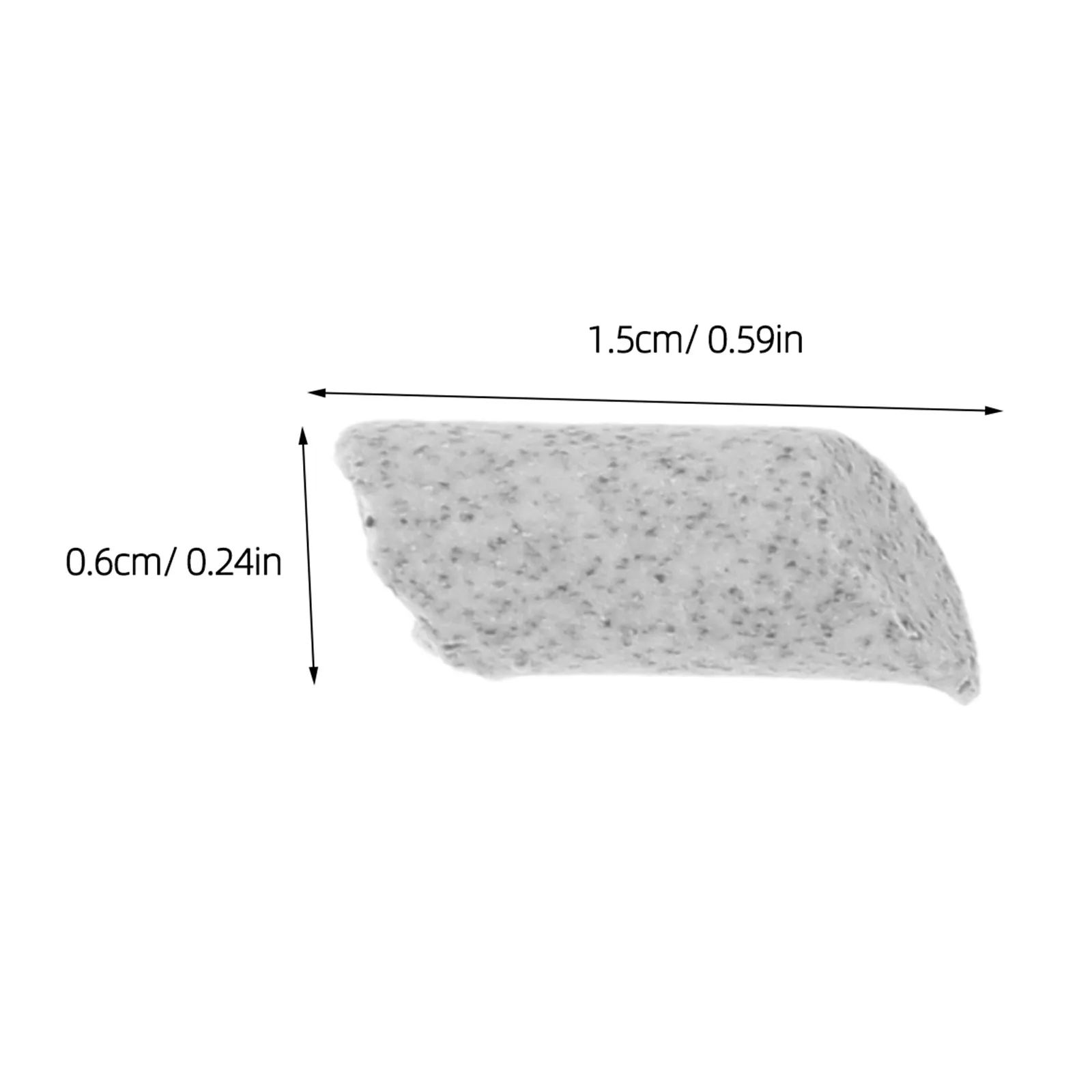 Ceramic Tumbling Media 6x12mm Vibratory Finishing Stones Light Cut Polishing Pellets Abrasive Buffing Media Jewelry Deburring
