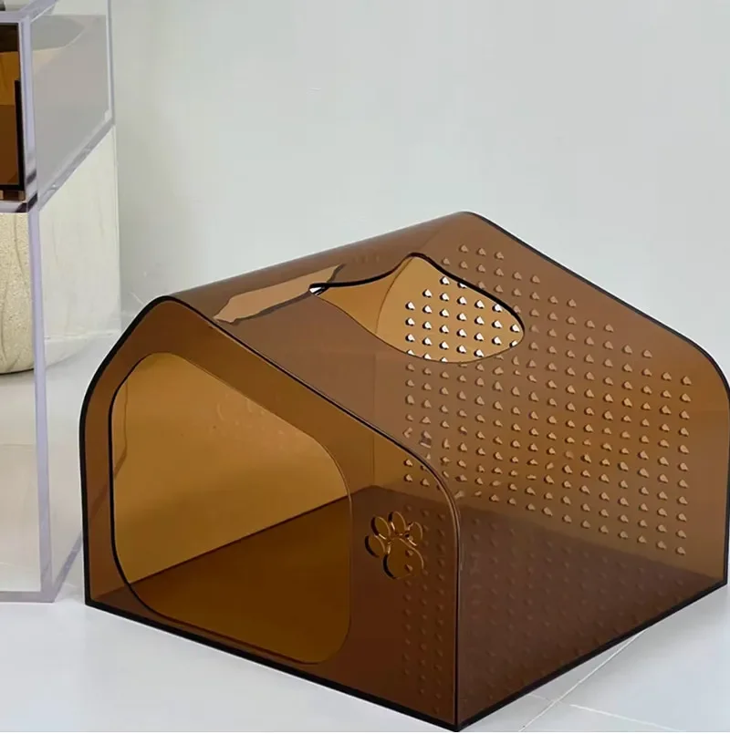 Modern style acrylic pet furniture, personalized people and pets share creative corners