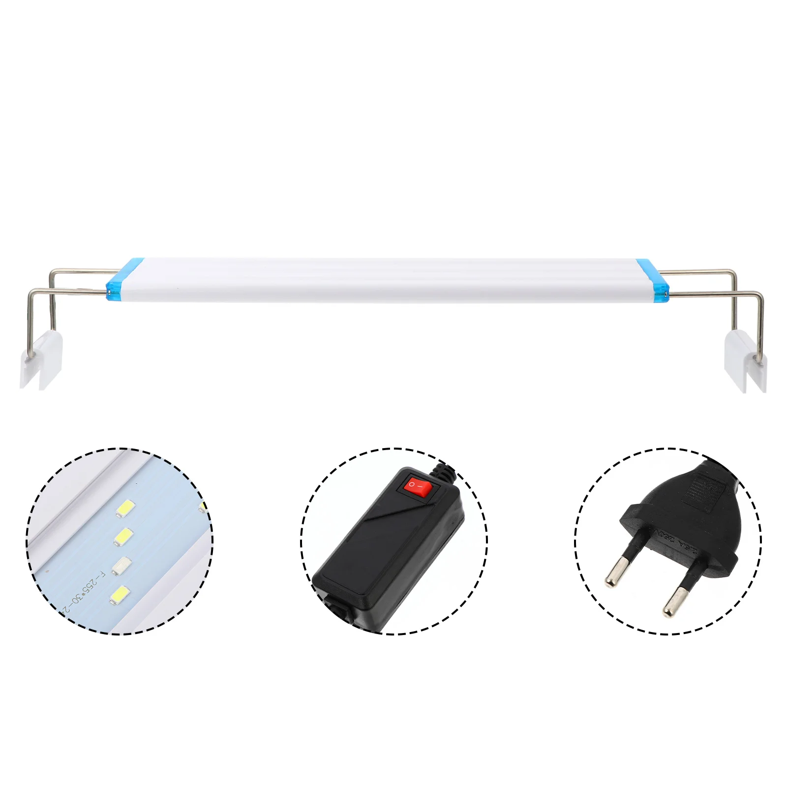 

Fish Tank Lights Trustworthy Aquarium Lamp Water Plants LED Aquatic Sturdy Frame Pvc Affordable