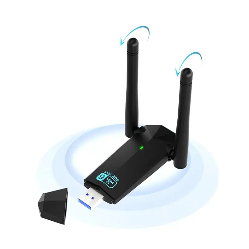 

USB-адаптер A23G WiFi 6, двухдиапазонный AX1800M, 2.4G/5GHz, беспроводная сетевая карта, USB3.0, приемник-передатчик WiFi