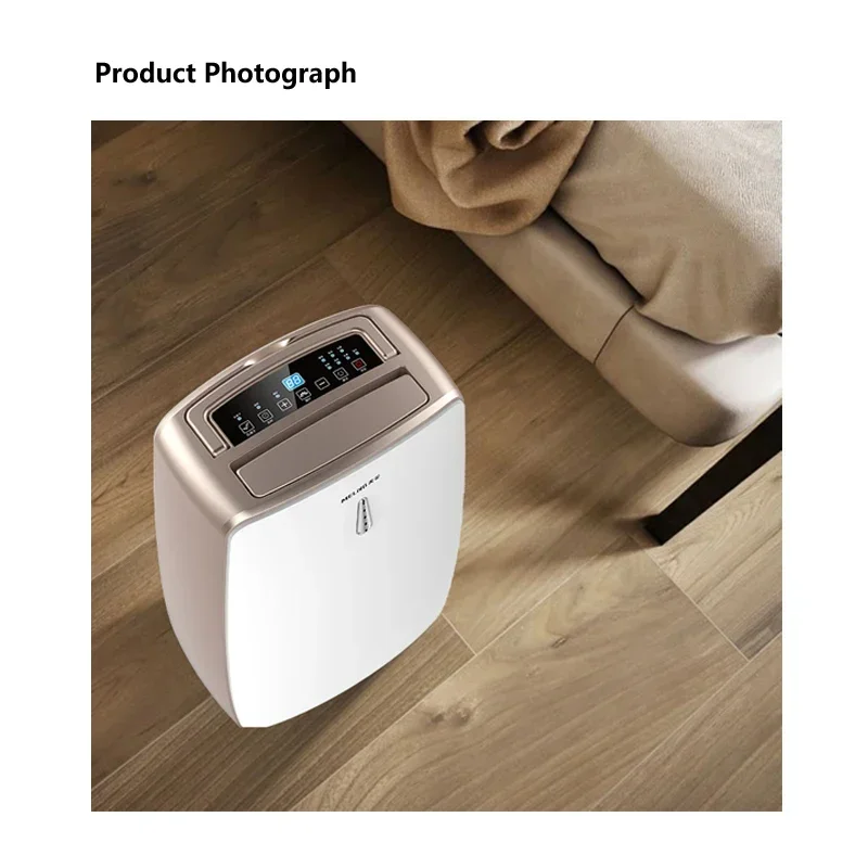 เครื่องลดความชื้นในอากาศ20L/วัน MD-28E ขนาดเล็กไร้เสียงห้องนอนสูง60m ไฟฟ้า2เครื่องอบลดความชื้นในเครื่องอบผ้า