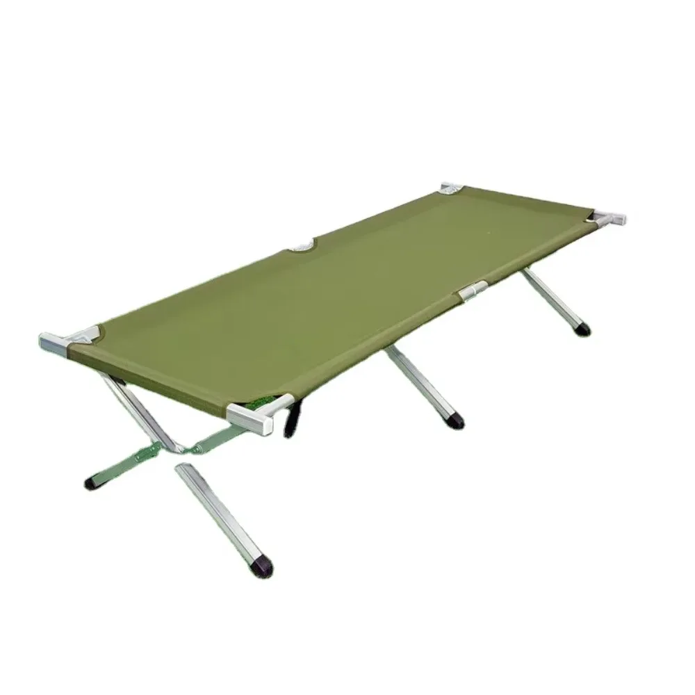 Ultra-Light Aluminum Oxford Fabric Tactical Extra-Wide Single Hammock Camping Bed Portable Folding Design 300KG Load Capacity