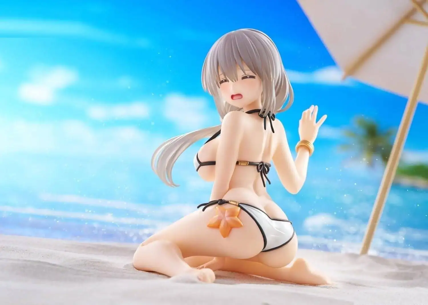 Judai Original Taito Uzaki chan wa Asobitai Uzaki Tsuki Desktop Cute Mizugi Action Figure Model Doll Toys