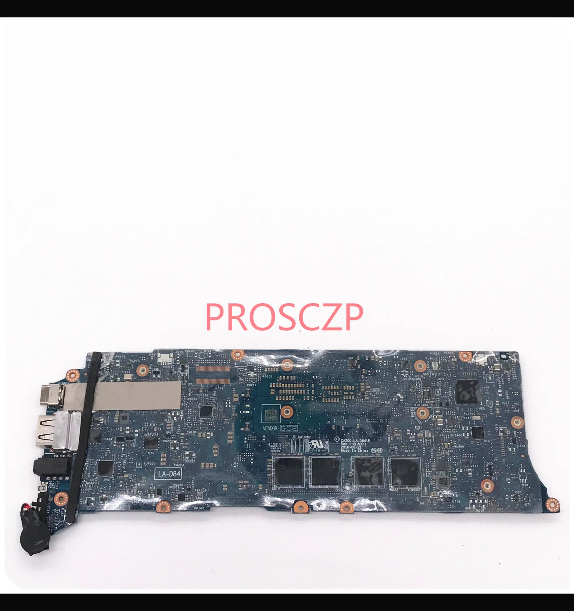 Imagem -02 - Mainboard para Dell Xps 13 9360 Computador Portátil Placa-mãe La-d841p w Sr2zu I57200u Cpu 8gb 100 Totalmente Testado ok Cn0t9vpc 0t9vpc T9vpc