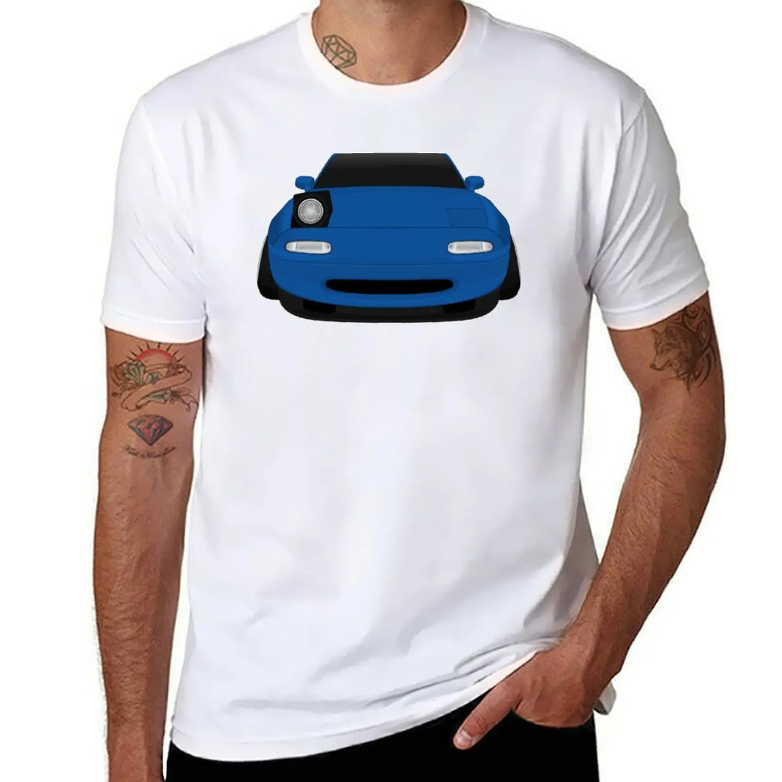 

Miata Montego-Blue T-Shirt t shirt custom print t shirts for man pack white T-Shirt