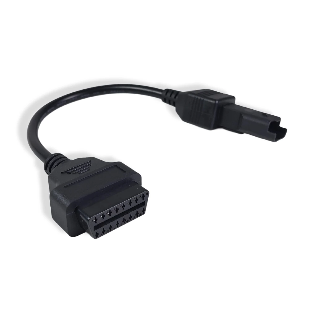 OBDIIVCI Connector For Du--cati 4pin Cable Adapter Motorcycle Adaptor OBD2 Diagnostic Scanner Adapter Cable OBD2 Extension cable