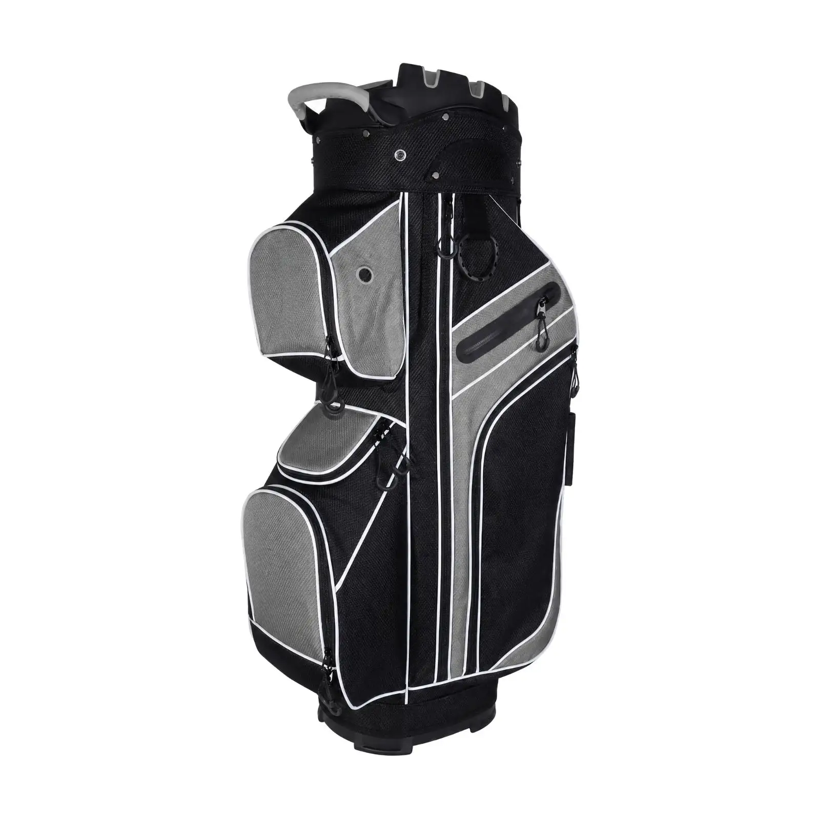 14-Way Divider Golf Stand Bag Upright Structured Golf Stand Bag Sturdy Base