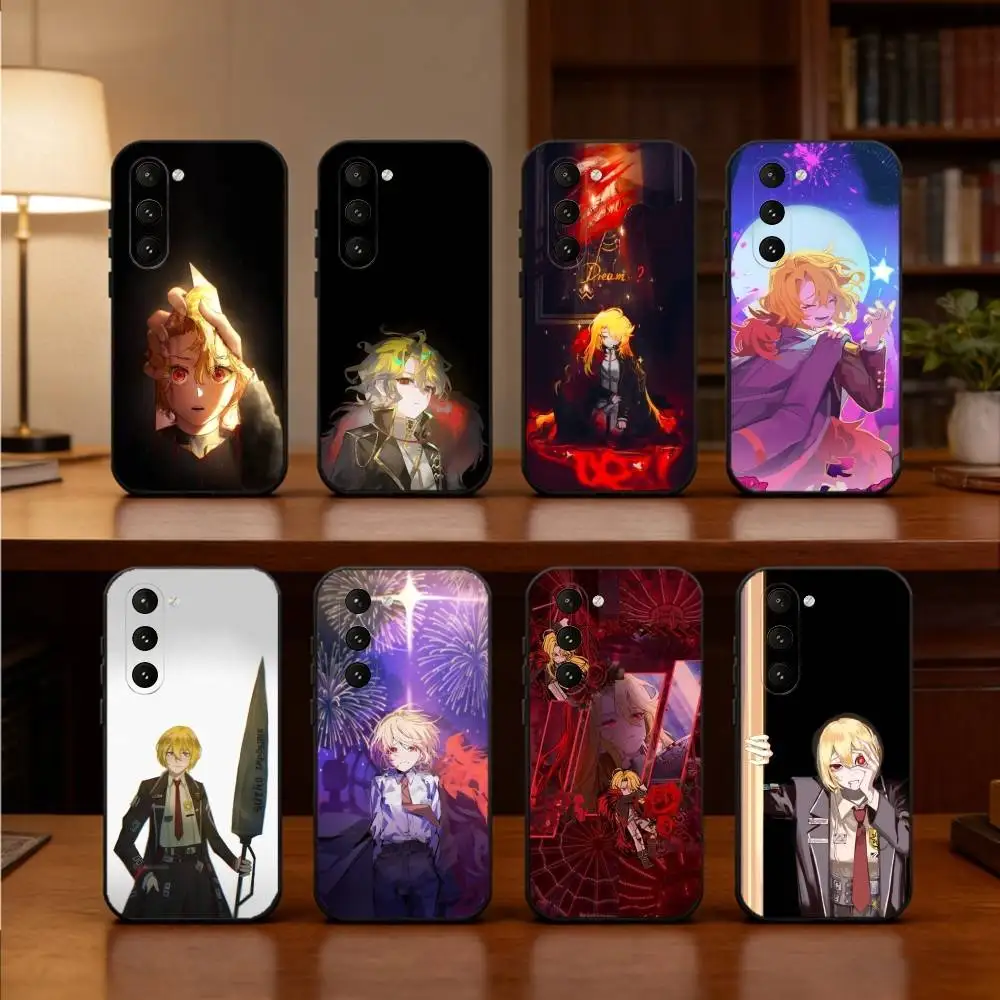 

Limbus C-Company Q-Quixote Phone Case For Samsung Galaxy A73,21,22,32,71,53,52,51,80,5G Soft Black Cover