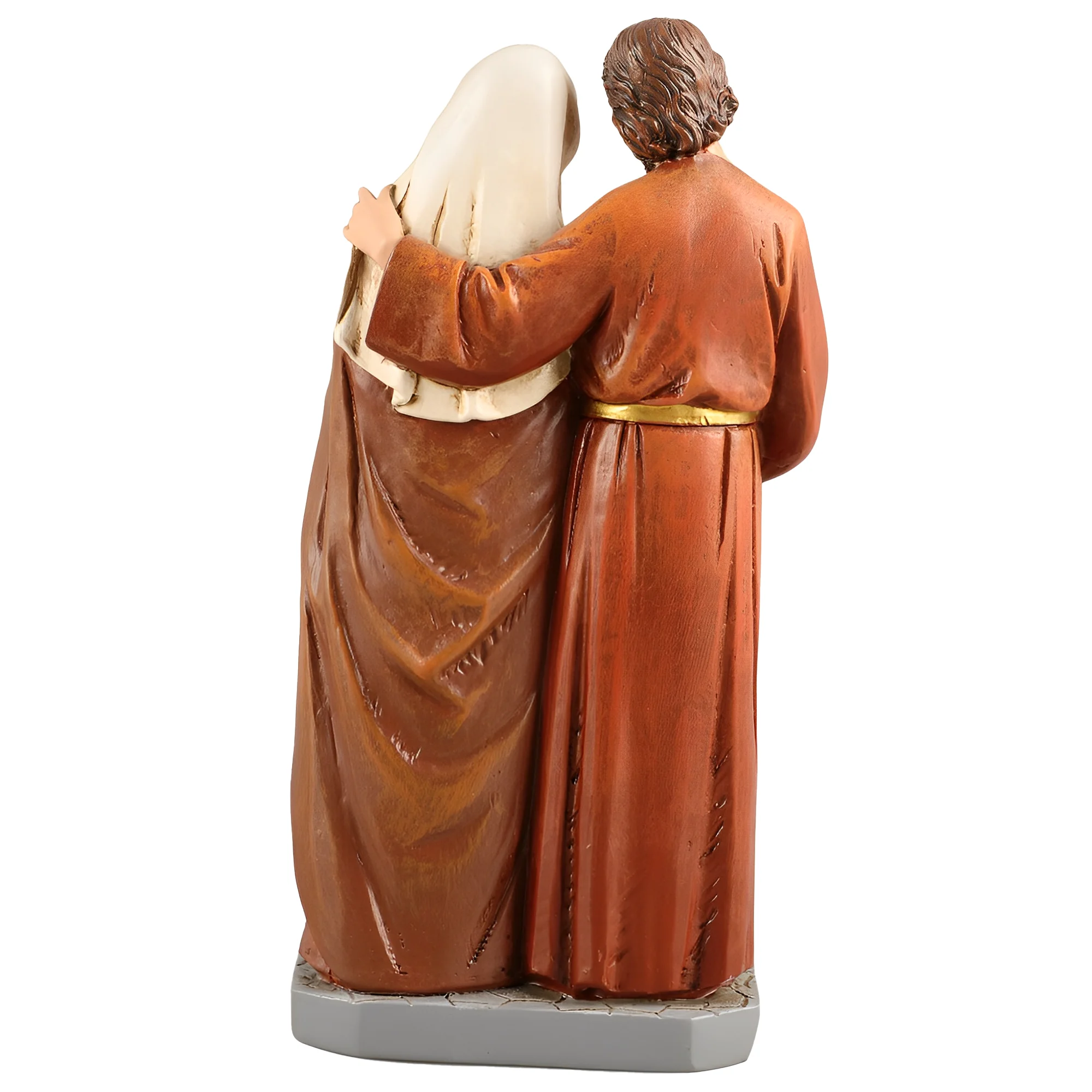 تمثال عائلة سانت آن مقاس 7.48 بوصة ارتفاع، زينة تمثال راتنج مريم العذراء، ديكور قابل للجمع، هدية عيد الميلاد #4