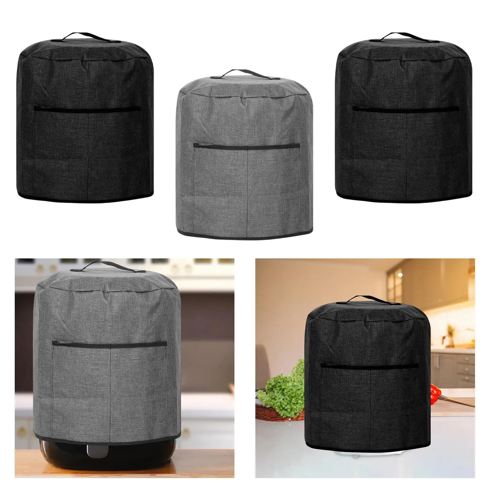 Air Fryer Dust Cover Protective Cover Travel Reusable Lightweight Multifunction Air Fryer Cover for Pot Oven Air Fryer Tool