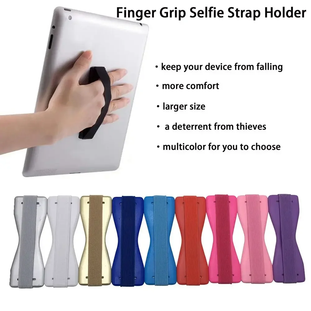

ABS Elastic Tablet Holder One-handed Operation Tablet Stand Selfie Stick Wrist Strap Grip Tablet Tablet Finger Strap Grip Holder