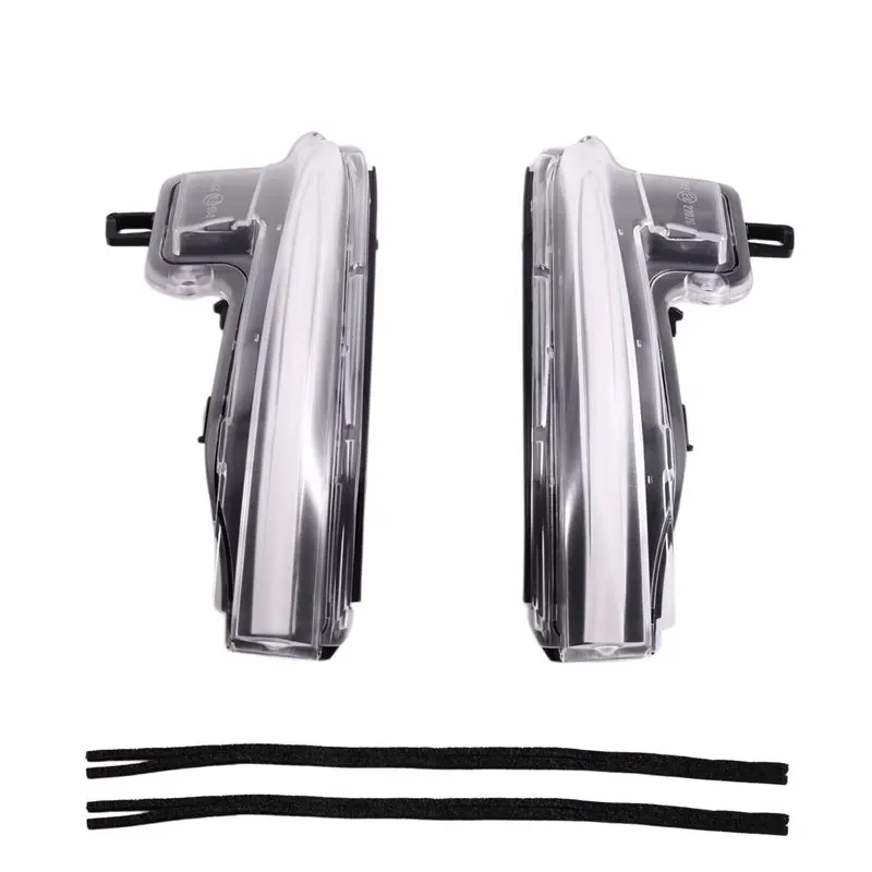 

ABQB-Rearview Mirror LED Turn Signal Light Sequential Indicators For Toyota RAV4 Alphard Highlander Tacoma Dynamic