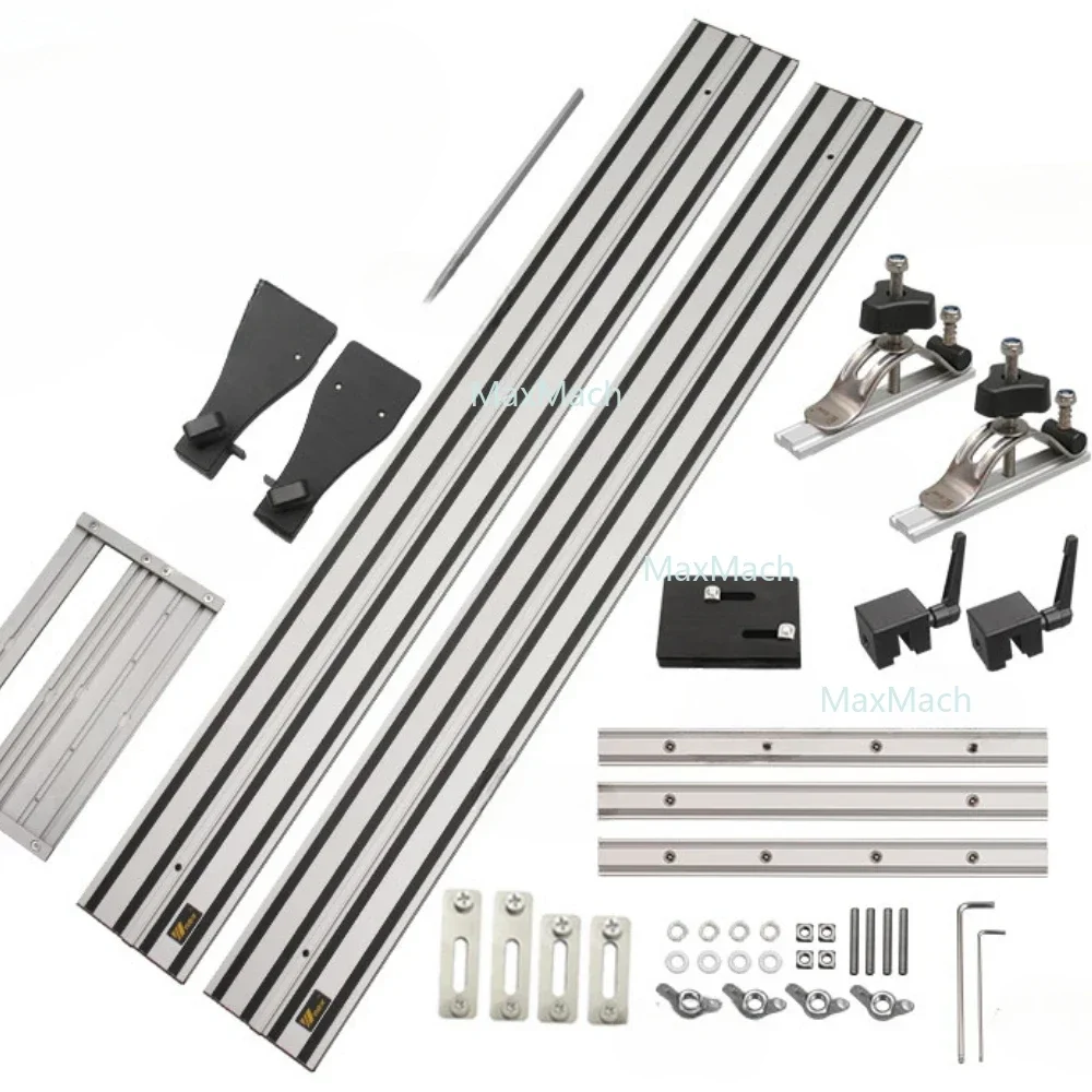 New Double-layer Electric Circular Saw Universal Guide Rail Linear Engraving Machine Rail DIY Woodworking Cutting  Trimming