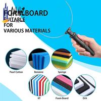 A44Z-4 In 1 Electric Foam Cutter With Voltage Controller Hot Wire Foam Board Cutting Machine Kit US Plug