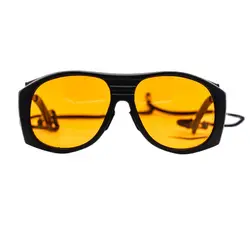 Laser Safety Goggles for Argon Laser, UV Laser, He-Ce Laser and Nd:YAG 532nm Lasers O.D 4~7 CE Wide Frame