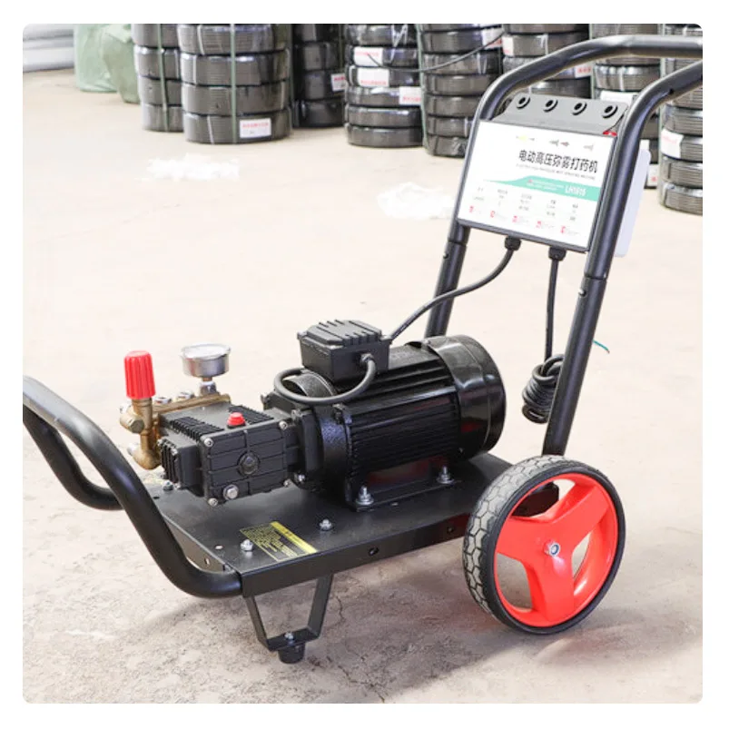 Pressure Atomizer Pesticide Spray Pump with Atomizing Nozzles and Hoses for Garden Shed Spray and Cooling Systems