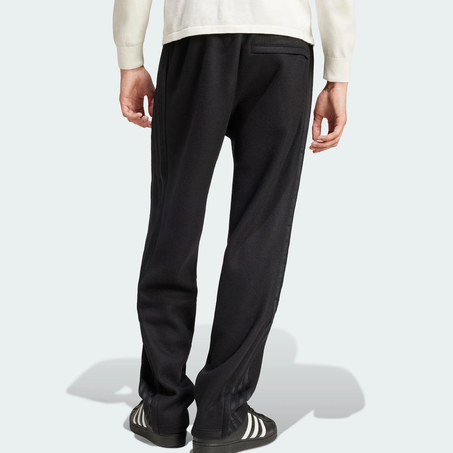 Adidas Authentic Three Leaves Men's Retro Casual Warm Sweatpants IY0426