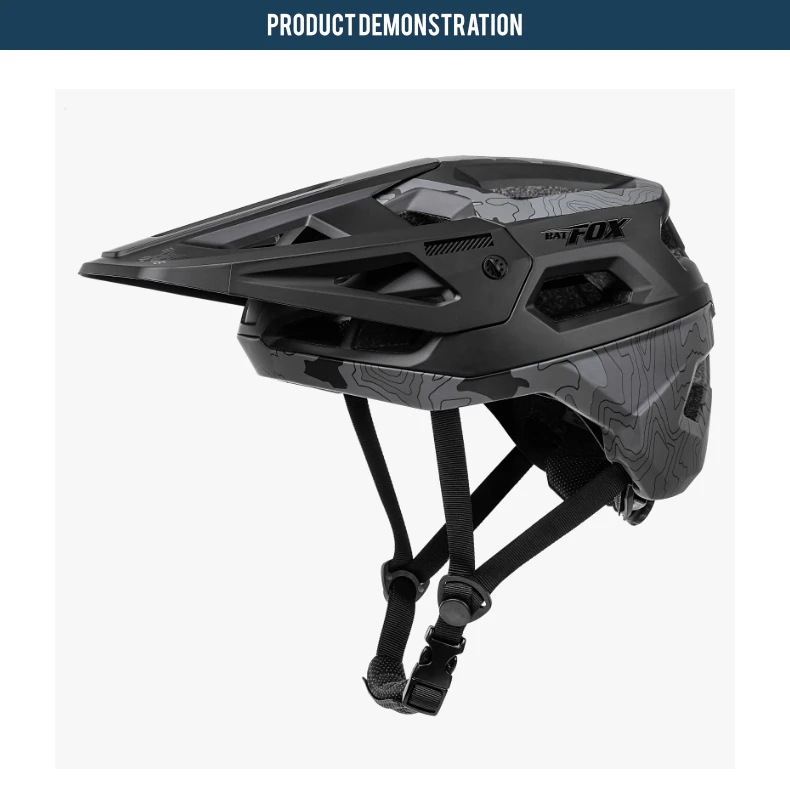 BATFOX Fahrradhelm für Herren und Damen Hochwertiger Integral-geformter Radsport-MTB-Fahrradhelm Straßen- und Mountainbike-Helme Casco Bicicleta – Detail 16