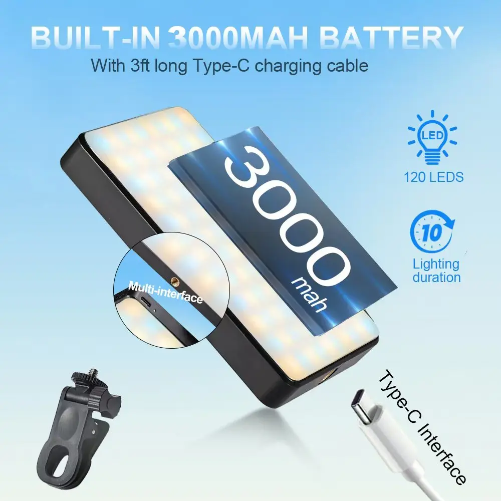 Рисунок 4 - 120 светодиодных фонарей для селфи для телефона