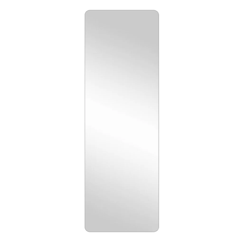 56x15 Inch Full Length Wall Mirror, 5mm HD Silver Glass Shatter-Resistant Vanity Mirror, 3-Way Install Frameless Hanging Dressing Mirror for Bedroom Closet & Entryway