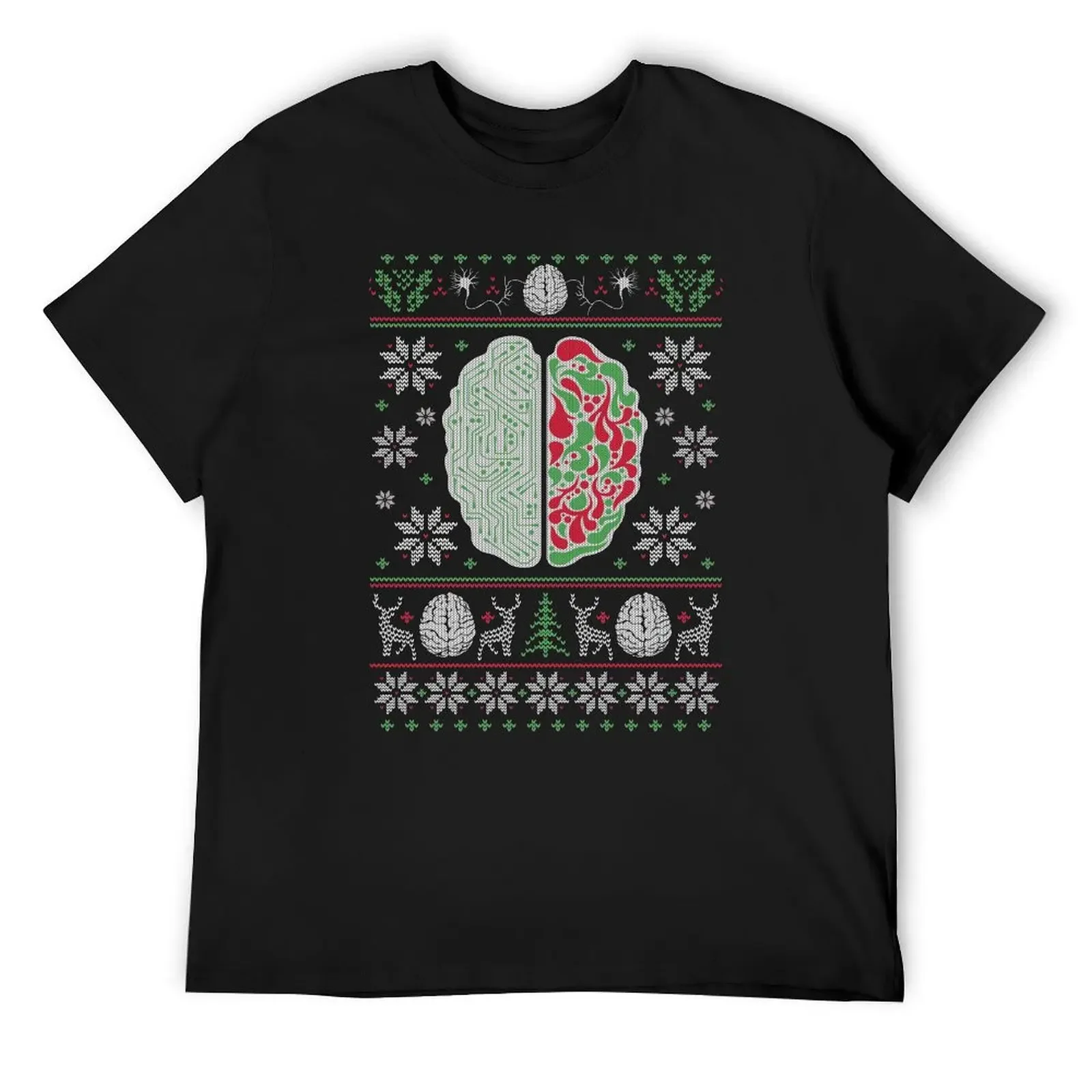 

Christmas Sweatshirt Christmas Brain Sweatshirt for any swea T-Shirt croswit shirt man man clothes cute clothes mens t shirts