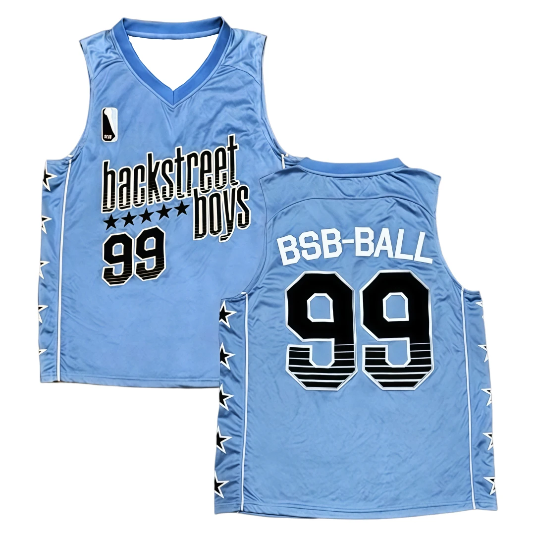 Backstreet Boys Into The Millennium Tour BSB-BALL 2026 New Basketball Jersey Men's Woman's Summer Breathable Quick-dry Tank Top
