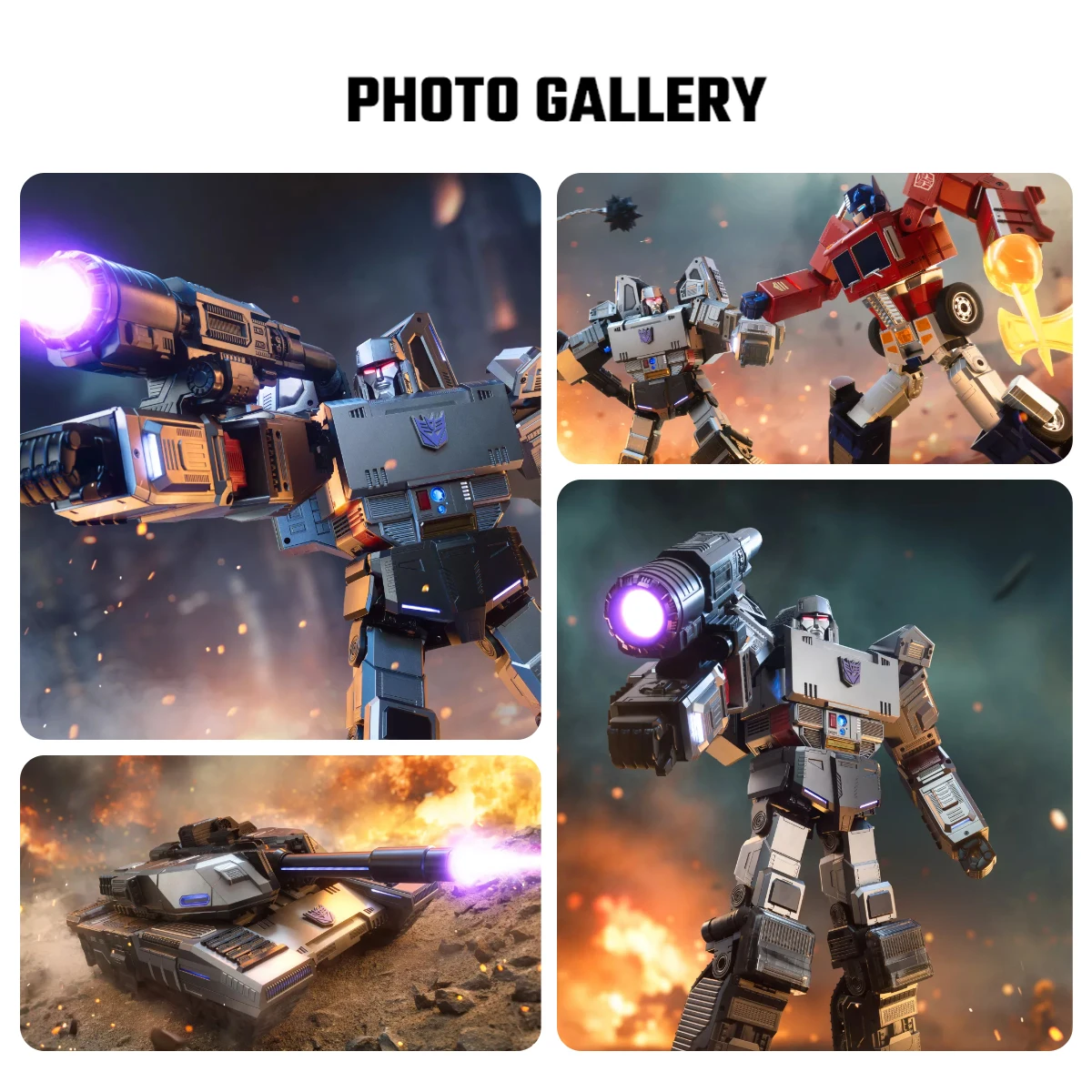 

Флагманские фигурки роботов-трансформеров HiPlay Robosen Mecha: Мегатрон G1 WZTG1-SA