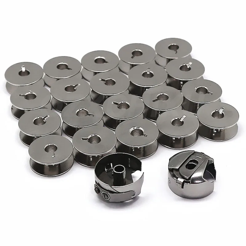 2 Pcs Bobbin Cases #9076 & 20 Pcs Bobbins #9033 Compatible With PFAFF 138 234 238 331 333 335 437 438 439 460 463 480