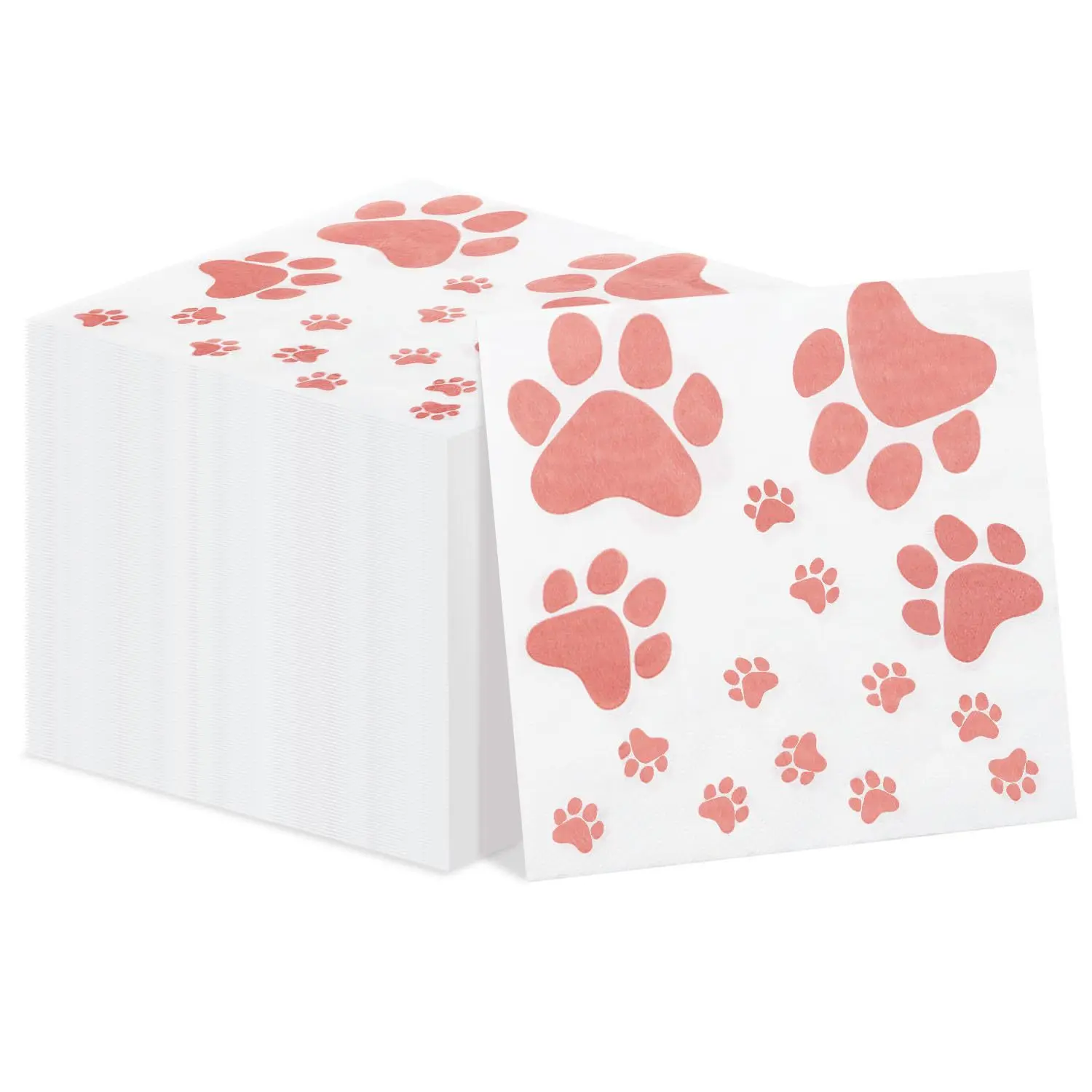 Paw Patrol Tischservietten, Happy Birthday Dekorationsservietten, Paw Patrol Skye Einweg-Papiertücher, Paw Party-Geschenke und Zubehör – Detail 4