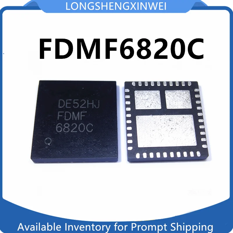 1PCS FDMF6820C New QFN40 Original Half Bridge Driver Chip in Stock