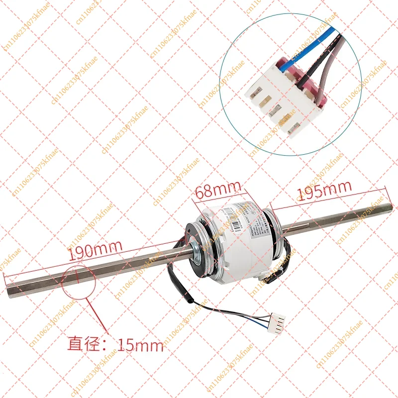 New 30W Brushless DC Duct Fan Motor ZWF-30A B-FG30A-ZL for Gree Multi Split Air Conditioner