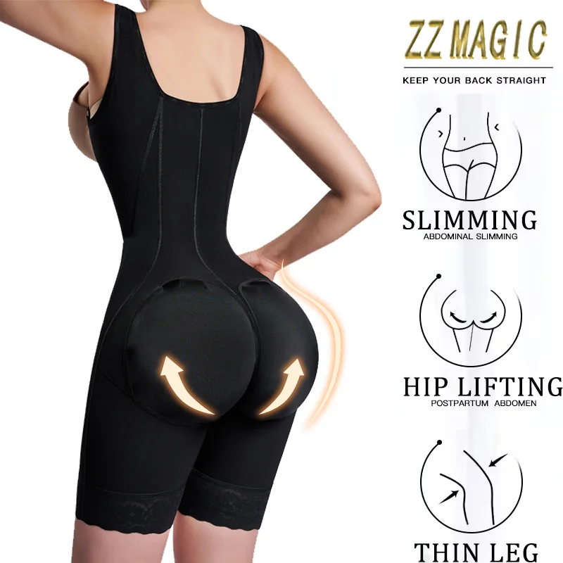 Fajas Colombianas Postpartum Girdle To Reduce Abdomen and Waist  Body Shaper Post Surgical Liposuction Shapewear Modeling Strap