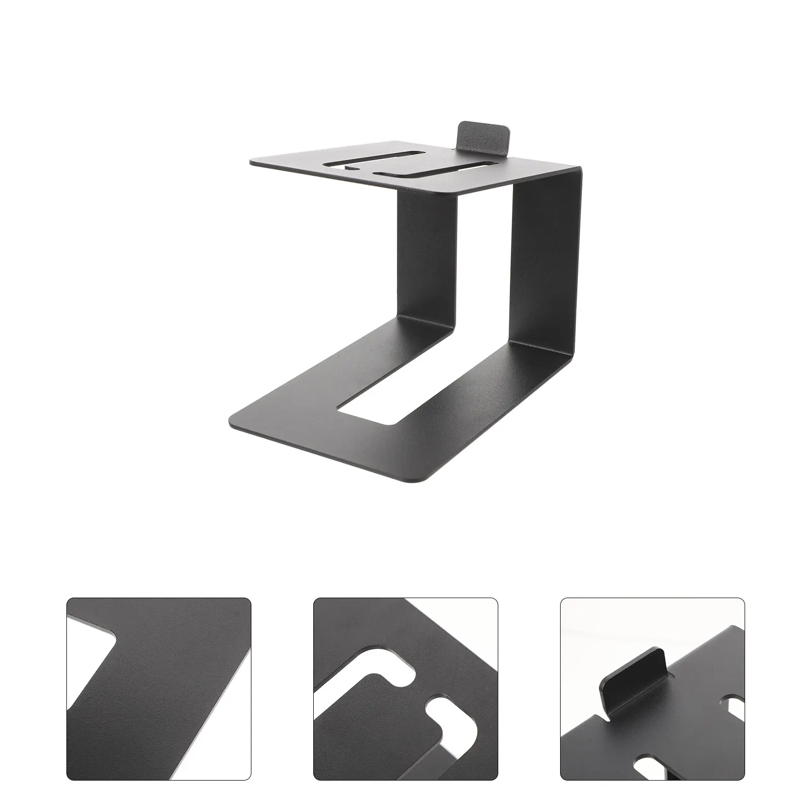 

Brackets Speaker Stand Risers Desk Desktop Stands Computer Universal Mount Black Monitor
