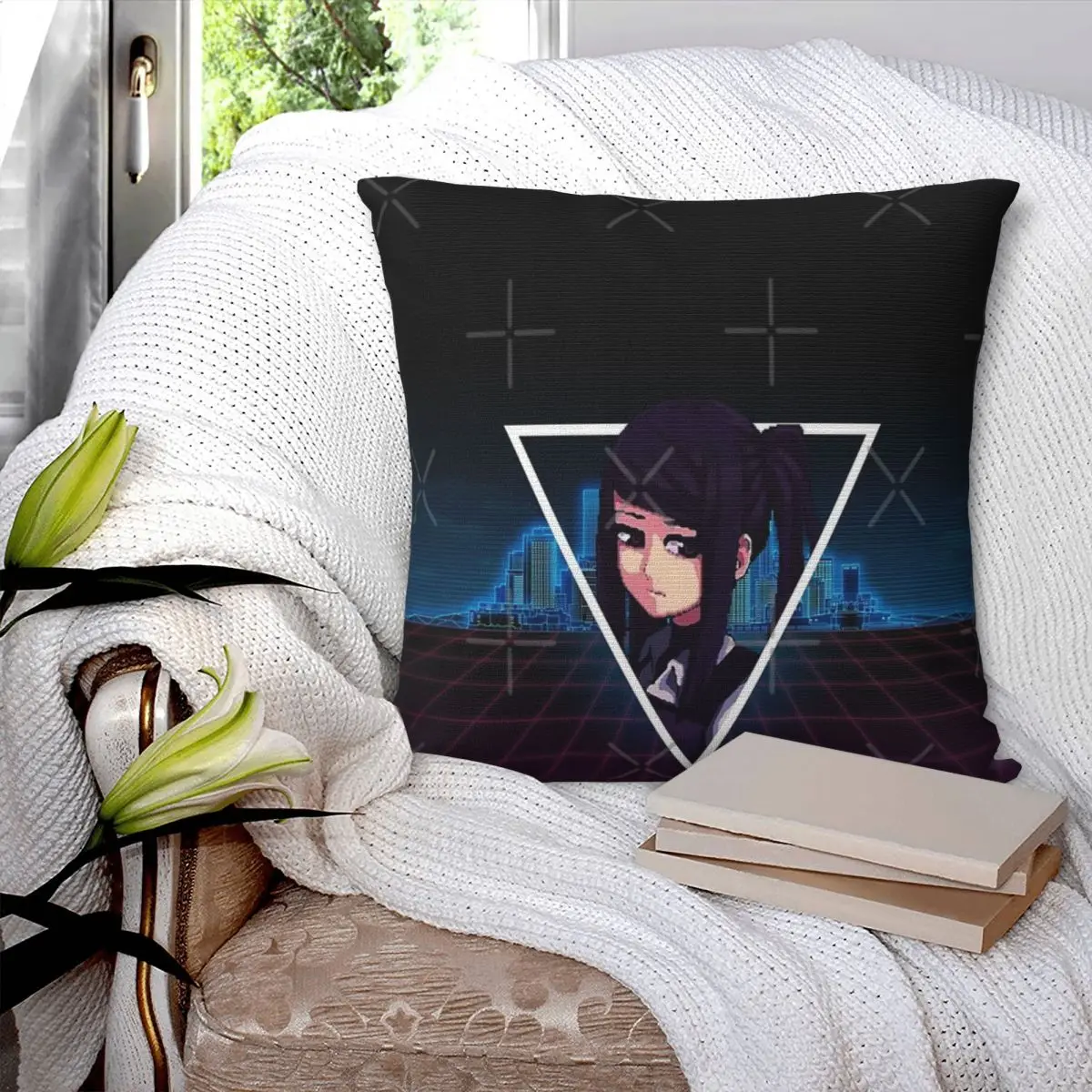 Jill Va-11 Hall-A Pillowcase Cushion Car Pillow Personalized Decorative Pillowcases Customizable