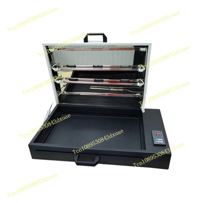 A2 DTF Film Oven PET Film Curing Device Hot Melt Powder Oven Direct To Shirt Transfer Printing DTF Printer Dryer