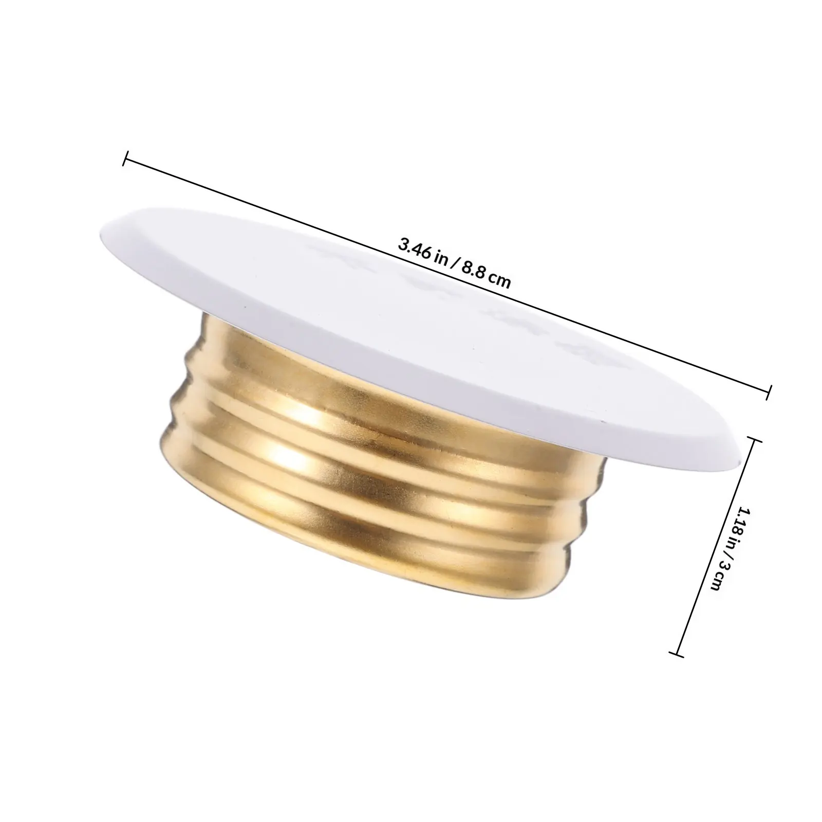Fire Sprinkler Head Cover Plate Concealed Wall-Mounted Metal Ceiling Cover Decorative Pipe Protector Seamless Integration
