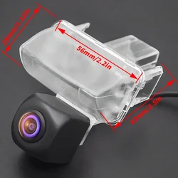 1280*720 Fisheye Car Parking Camera For Toyota Auris hatchback E150 Fortuner Yaris Prius C Aqua Night Vision Backup Reverse Cam