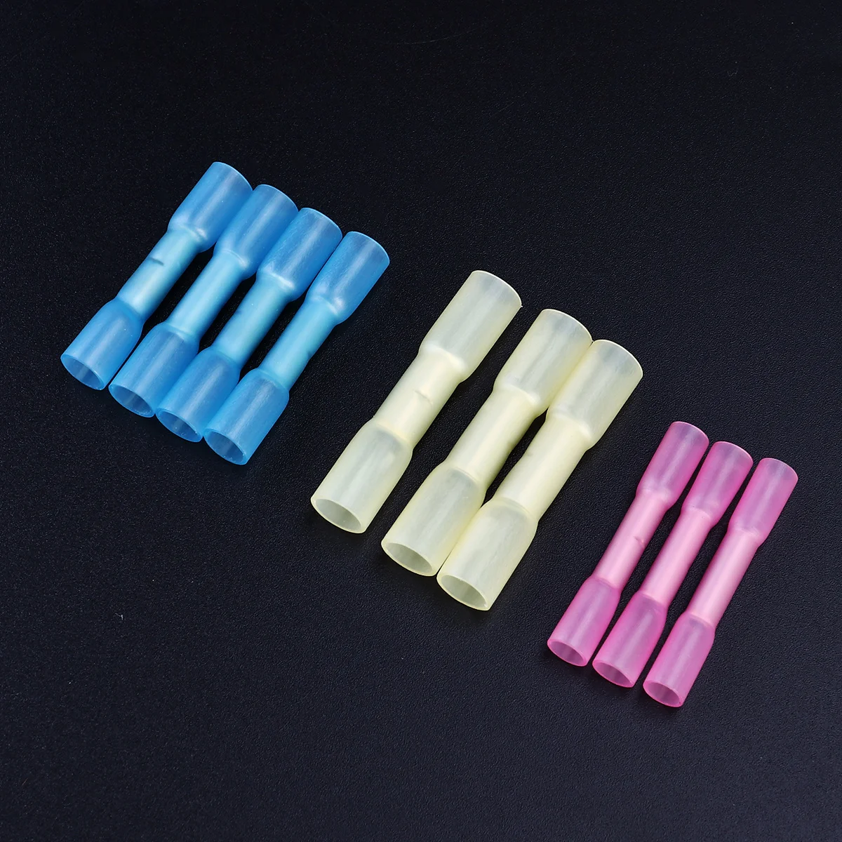 

100Pcs 05-10Mm 16-22Awg Red 15-25Mm 14-16Awg -60Mm 10-12Awg Shrink Butt Wire Crimp Terminals Waterproof
